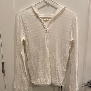 Nautical swimsuit coverup